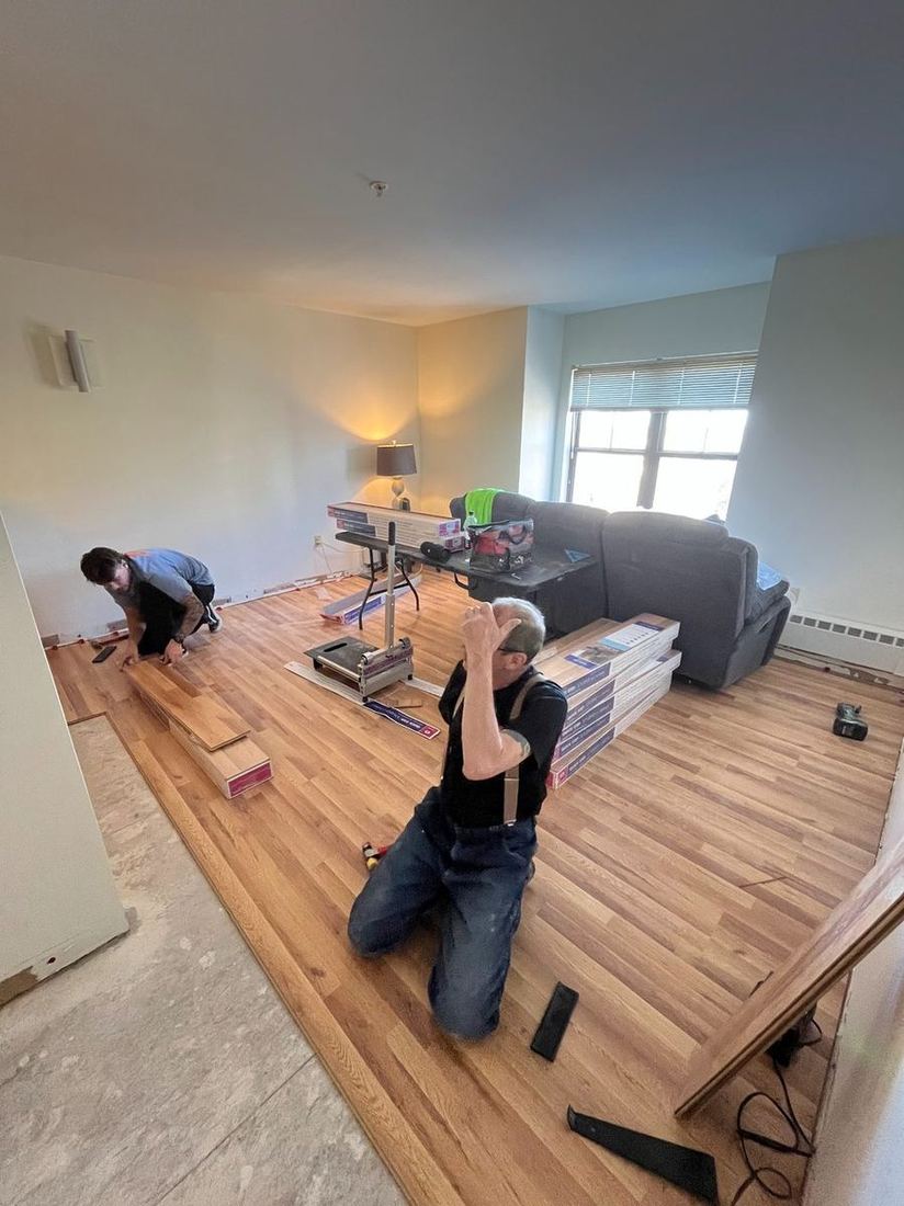 Exterior prep work by Cozy Crafter